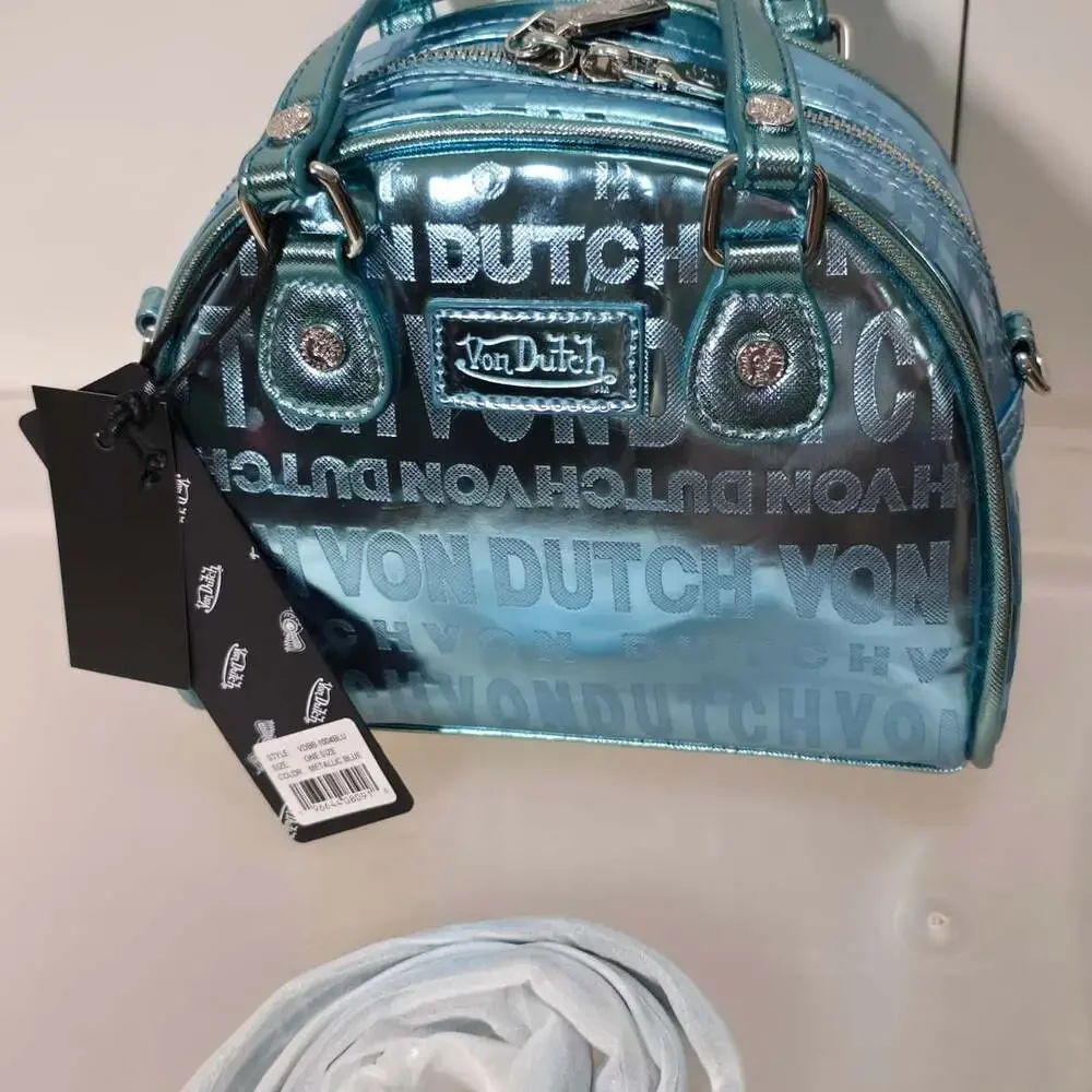 Von Dutch metallic blue